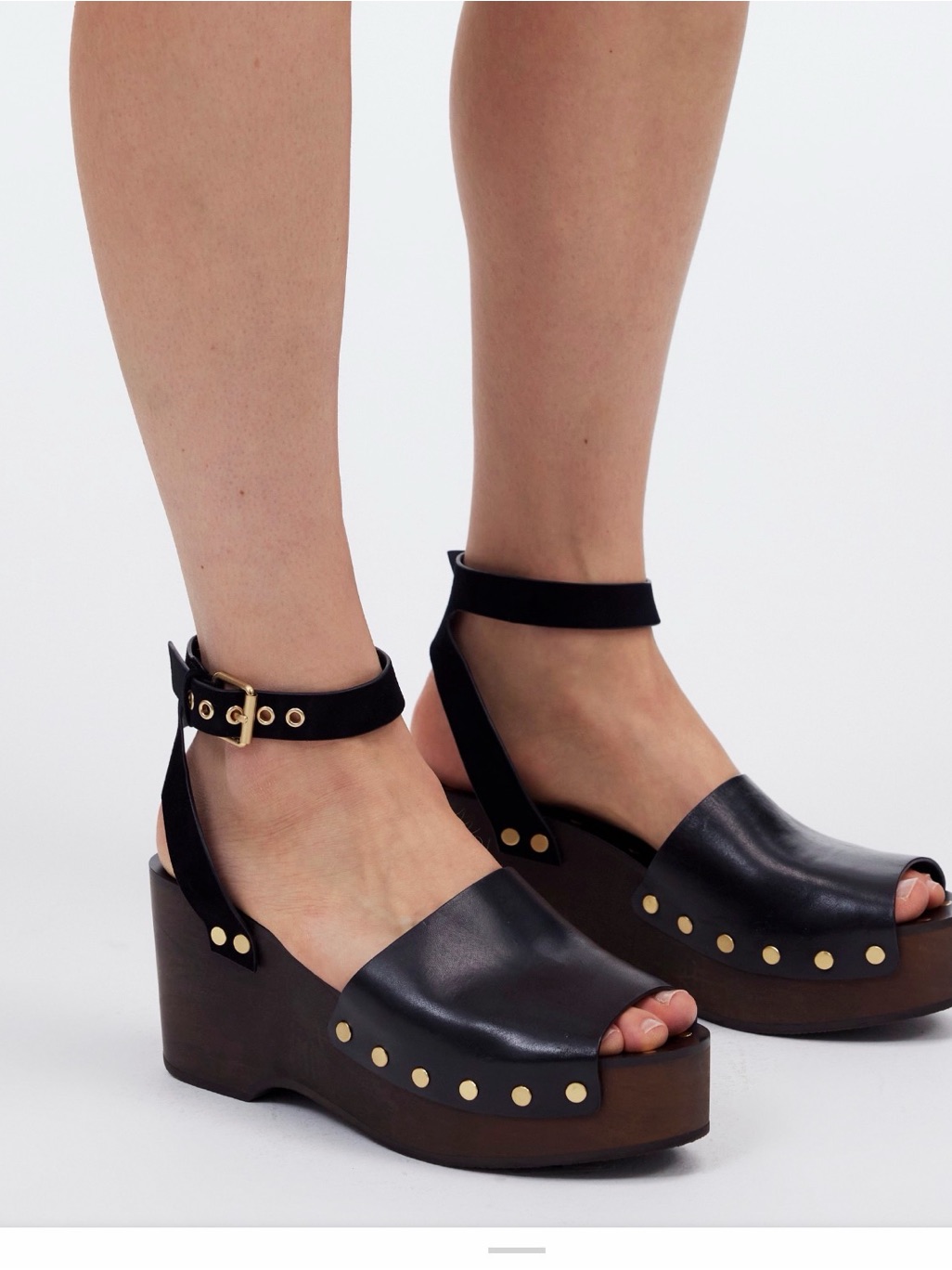Madewell Anouk Platform Clog Sandals